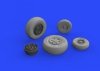Eduard 632136 F/ A-18E wheels REVELL 1/32